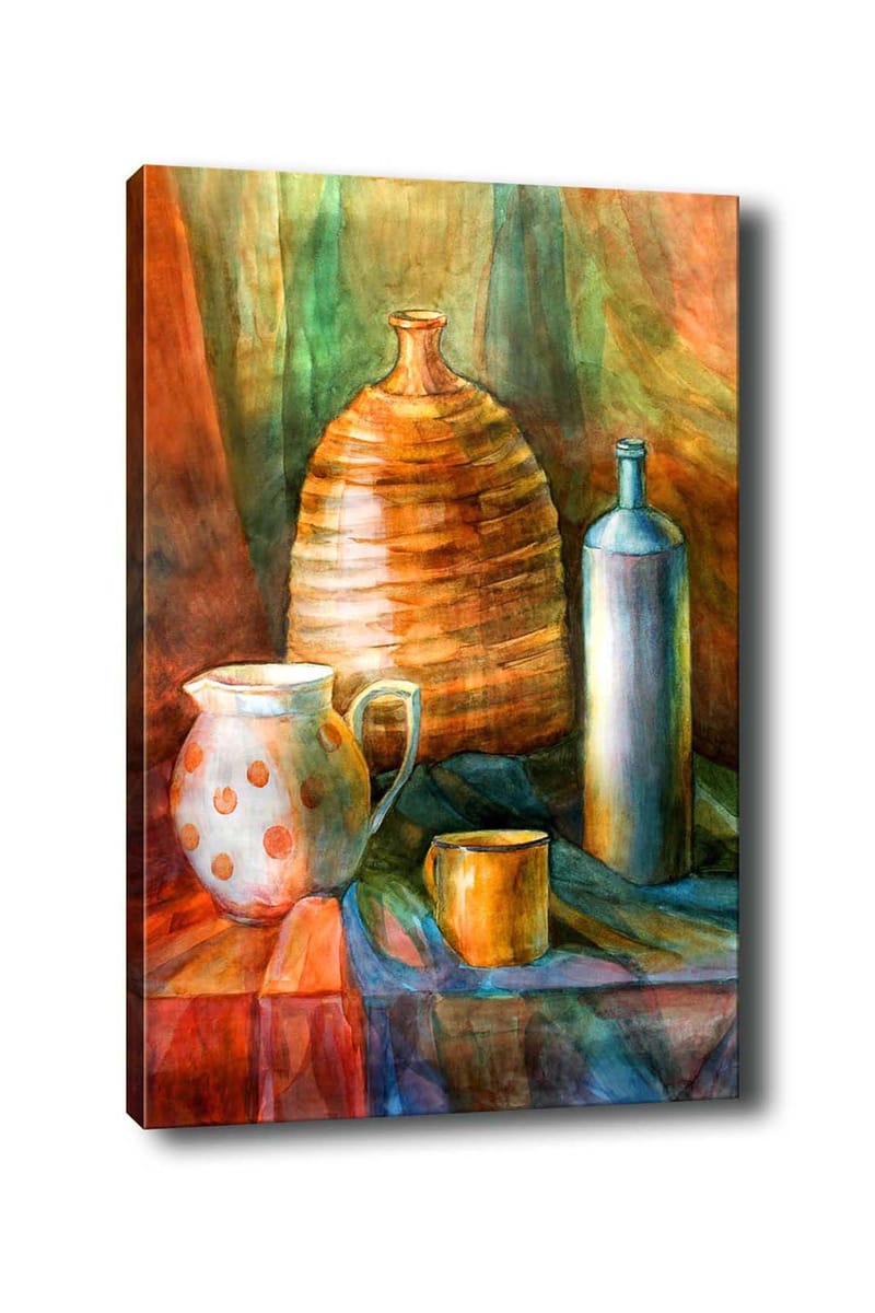 Dekorativ Canvasbilde 50x70 cm, Flerfarget