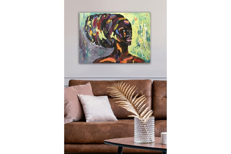 Dekorativ Canvasbilde 50x70 cm, Flerfarget
