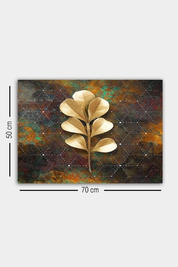 Dekorativ Canvasbilde 50x70 cm - Flerfarget - Interiør - Maleri & posters - Lerretsbilder