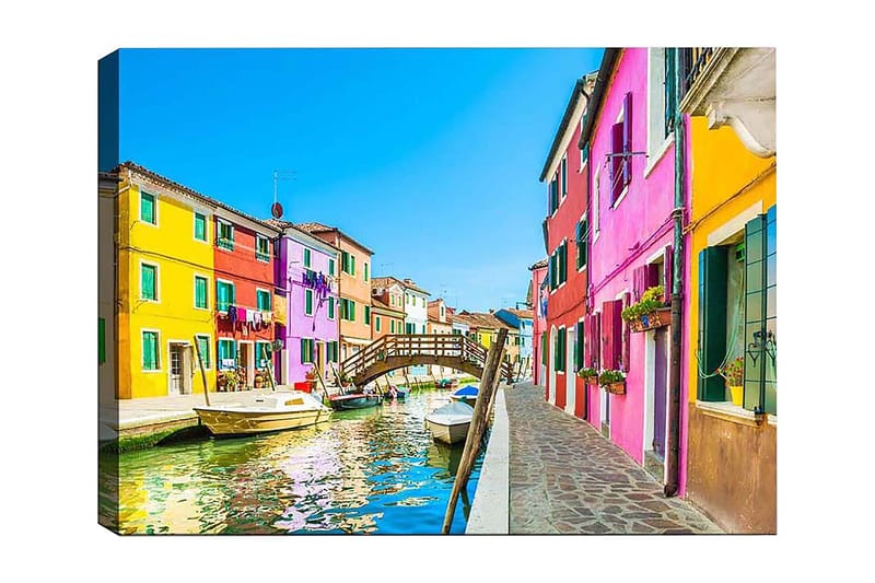 Dekorativ Canvasbilde 50x70 cm, Flerfarget