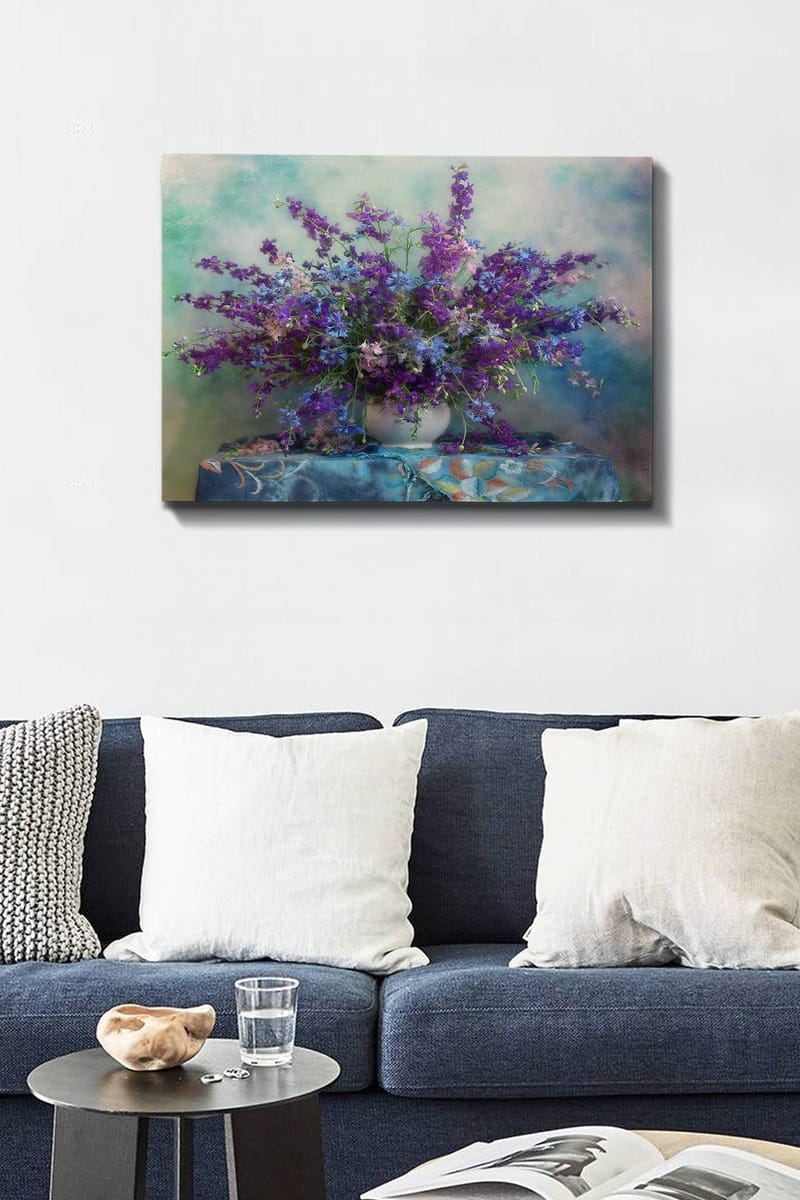 Dekorativ Canvasbilde 50x70 cm - Flerfarget - Interiør - Maleri & posters - Lerretsbilder