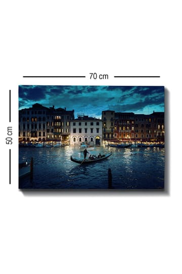 Dekorativ Canvasbilde 50x70 cm - Flerfarget - Interiør - Maleri & posters - Lerretsbilder