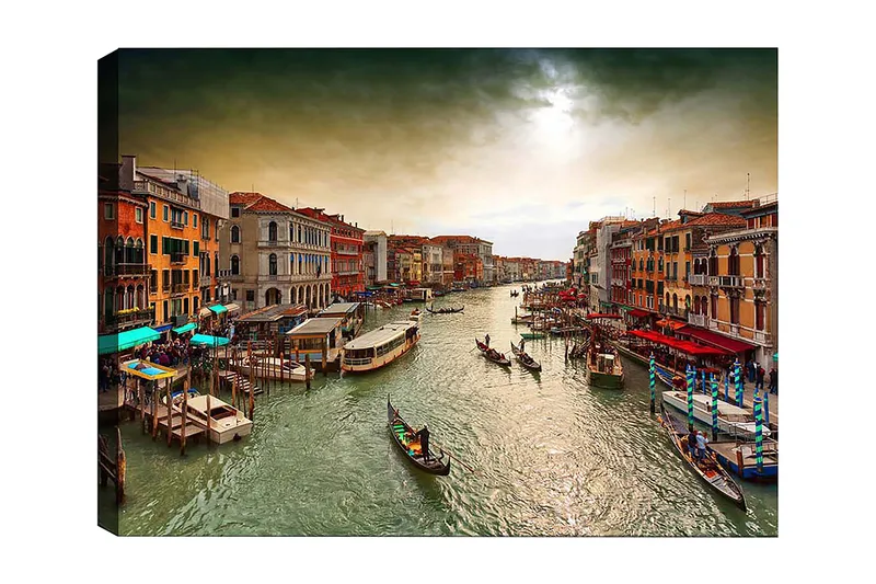 Dekorativ Canvasbilde 50x70 cm, Flerfarget