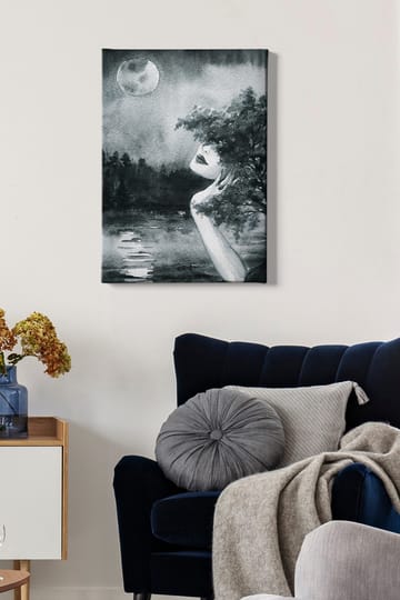 Dekorativ Canvasbilde 50x70 cm - Flerfarget - Interiør - Maleri & posters - Lerretsbilder