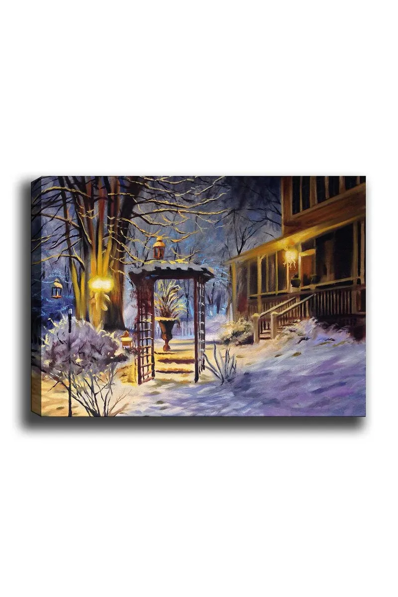 Dekorativ Canvasbilde 50x70 cm, Flerfarget