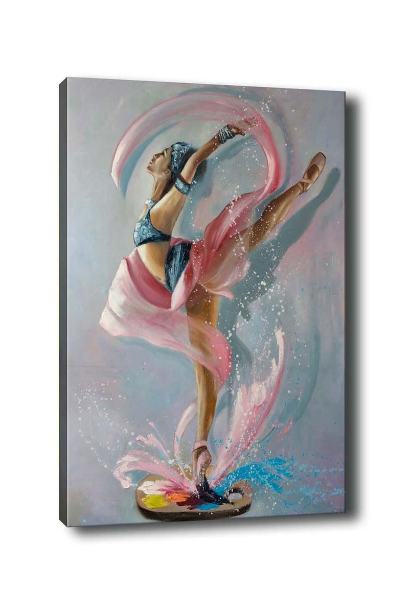 Dekorativ Canvasbilde 50x70 cm, Flerfarget