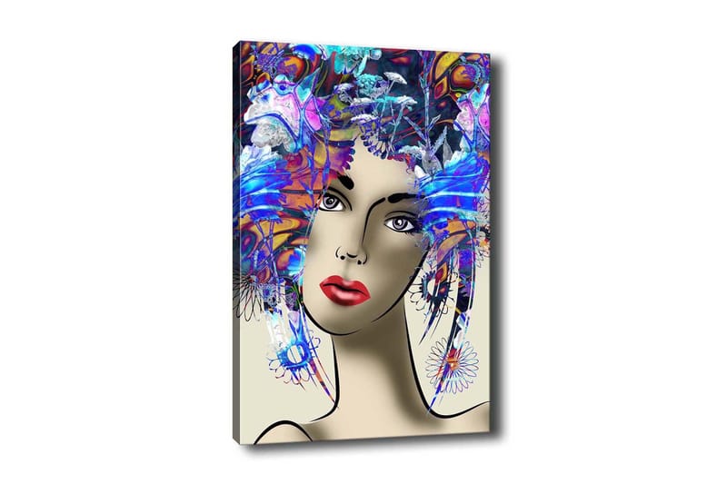 Dekorativ Canvasbilde 50x70 cm, Flerfarget