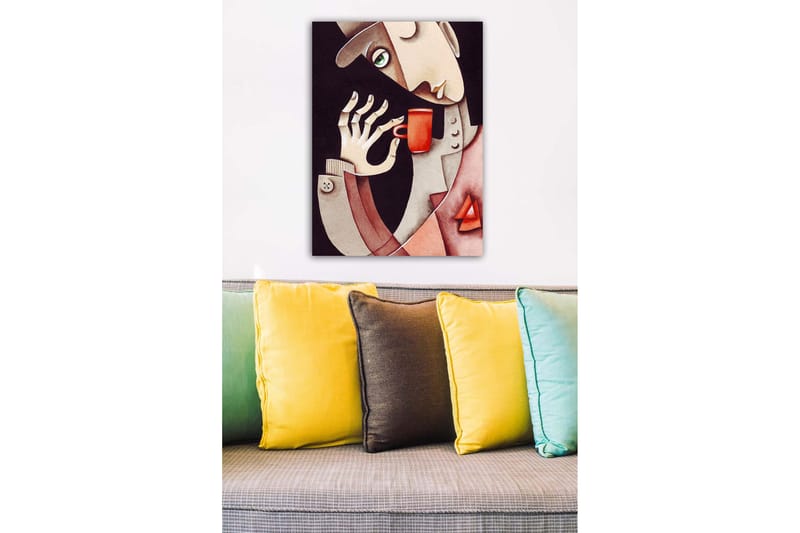 Dekorativ Canvasbilde 50x70 cm, Flerfarget