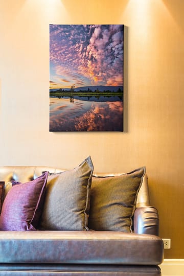 Dekorativ Canvasbilde 50x70 cm - Flerfarget - Interiør - Maleri & posters - Lerretsbilder