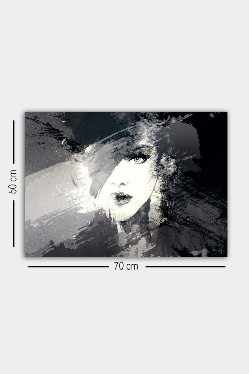 Dekorativ Canvasbilde 50x70 cm - Flerfarget - Interiør - Maleri & posters - Lerretsbilder