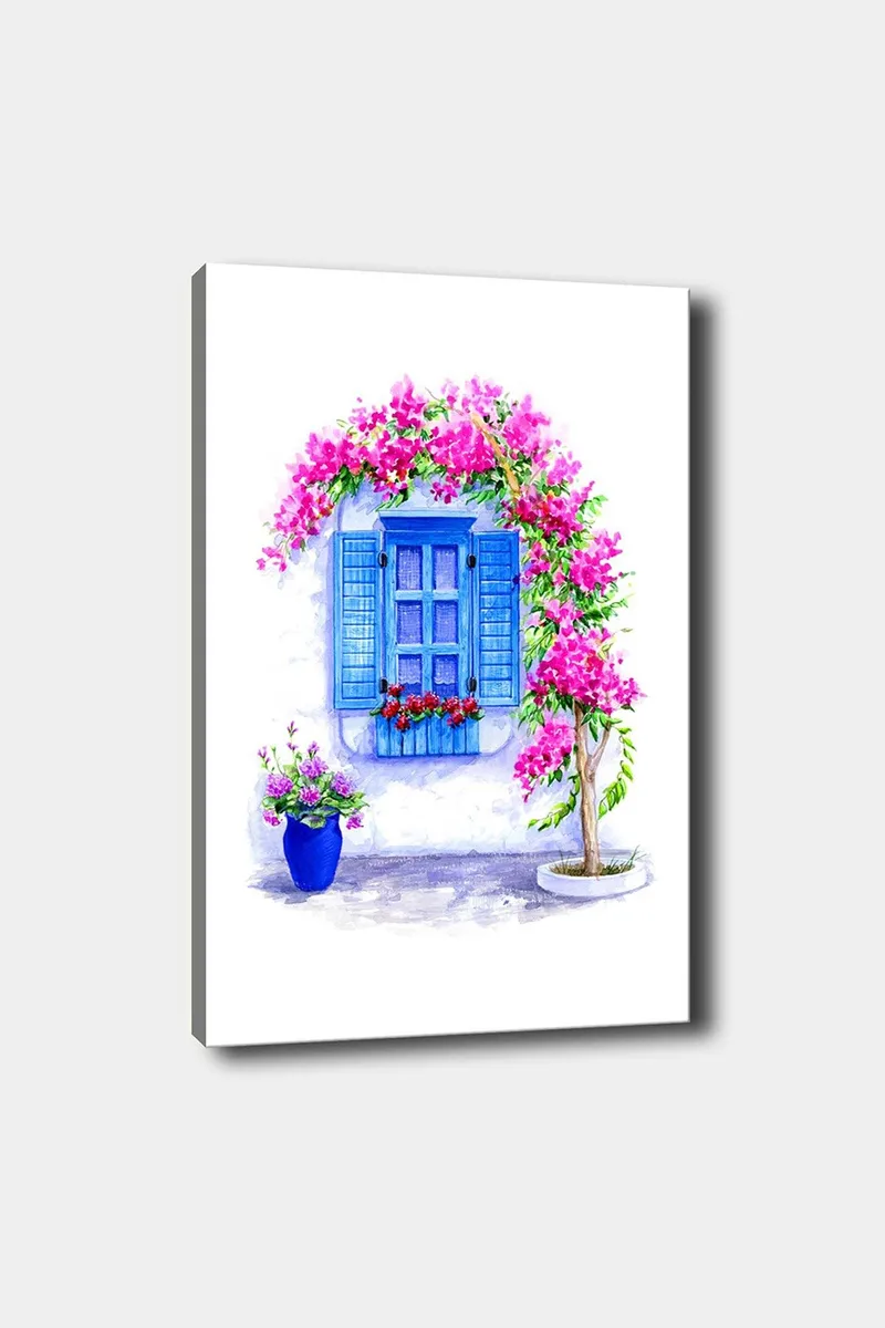 Dekorativ Canvasbilde 50x70 cm - Flerfarget - Interiør - Maleri & posters - Lerretsbilder