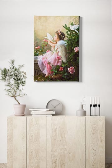 Dekorativ Canvasbilde 50x70 cm - Flerfarget - Interiør - Maleri & posters - Lerretsbilder