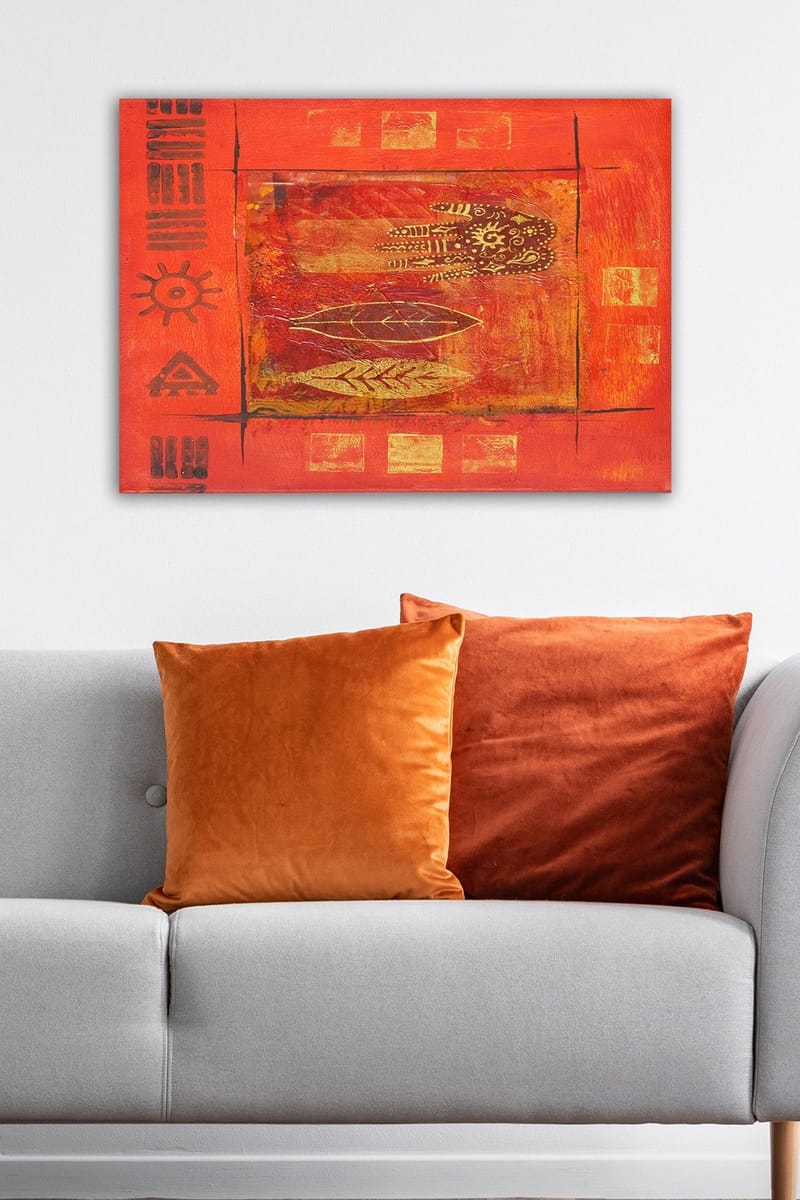 Dekorativ Canvasbilde 50x70 cm, Flerfarget