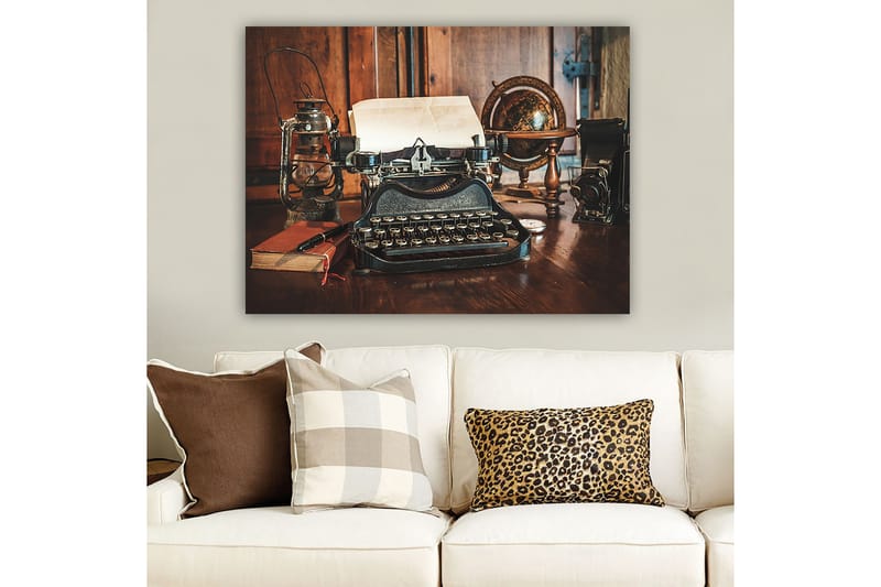 Dekorativ Canvasbilde 70x100 cm - Flerfarget - Interiør - Maleri & posters - Lerretsbilder