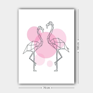 Dekorativ Canvasbilde 70x100 cm - Flerfarget - Interiør - Maleri & posters - Lerretsbilder