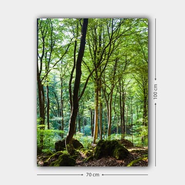 Dekorativ Canvasbilde 70x100 cm - Flerfarget - Interiør - Maleri & posters - Lerretsbilder