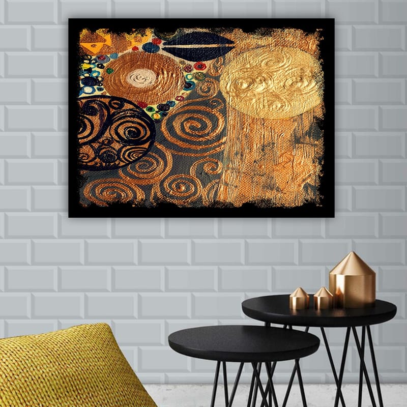 Dekorativ Canvasbilde 70x100 cm - Flerfarget - Interiør - Maleri & posters - Lerretsbilder
