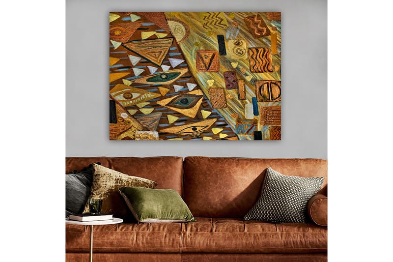 Dekorativ Canvasbilde 70x100 cm - Flerfarget - Interiør - Maleri & posters - Lerretsbilder