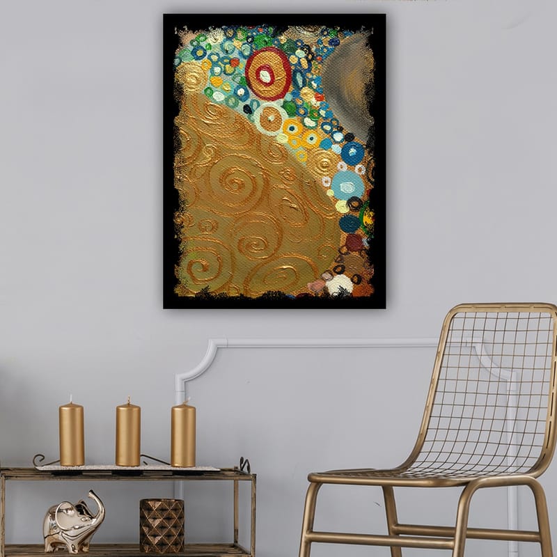 Dekorativ Canvasbilde 70x100 cm - Flerfarget - Interiør - Maleri & posters - Lerretsbilder