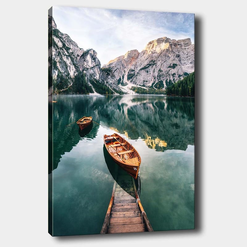 Dekorativ Canvasbilde 70x100 cm - Flerfarget - Interiør - Maleri & posters - Lerretsbilder