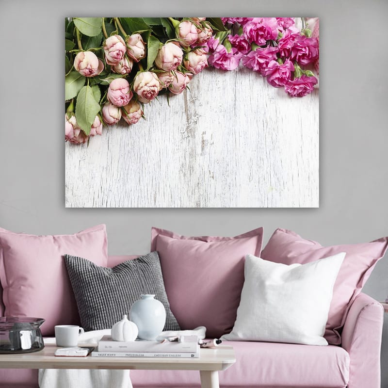 Dekorativ Canvasbilde 70x100 cm - Flerfarget - Interiør - Maleri & posters - Lerretsbilder