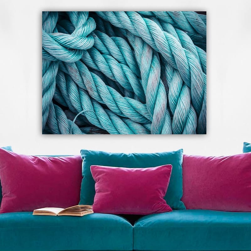 Dekorativ Canvasbilde 70x100 cm - Flerfarget - Interiør - Maleri & posters - Lerretsbilder