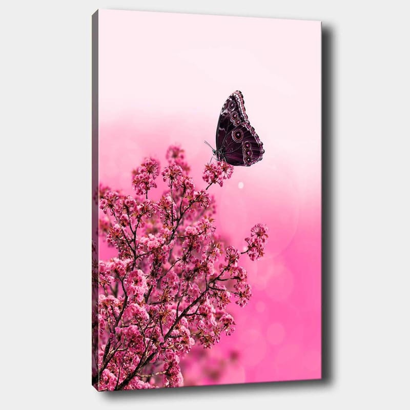 Dekorativ Canvasbilde 70x100 cm - Flerfarget - Interiør - Maleri & posters - Lerretsbilder