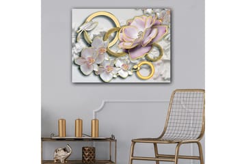Dekorativ Canvasbilde 70x100 cm - Flerfarget - Interiør - Maleri & posters - Lerretsbilder