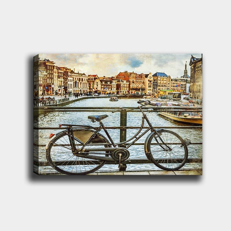 Dekorativ Canvasbilde 70x100 cm - Flerfarget - Interiør - Maleri & posters - Lerretsbilder