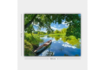 Dekorativ Canvasbilde 70x100 cm - Flerfarget - Interiør - Maleri & posters - Lerretsbilder