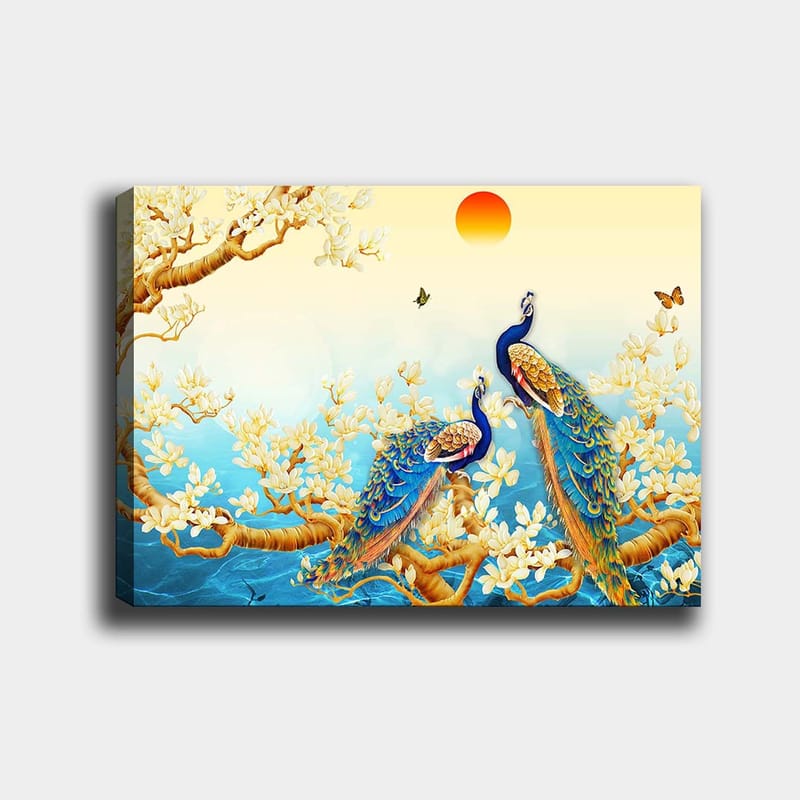 Dekorativ Canvasbilde 70x100 cm - Flerfarget - Interiør - Maleri & posters - Lerretsbilder