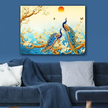 Dekorativ Canvasbilde 70x100 cm - Flerfarget - Interiør - Maleri & posters - Lerretsbilder