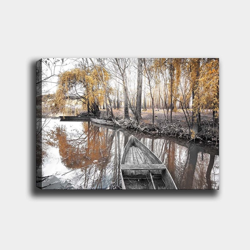 Dekorativ Canvasbilde 70x100 cm - Flerfarget - Interiør - Maleri & posters - Lerretsbilder