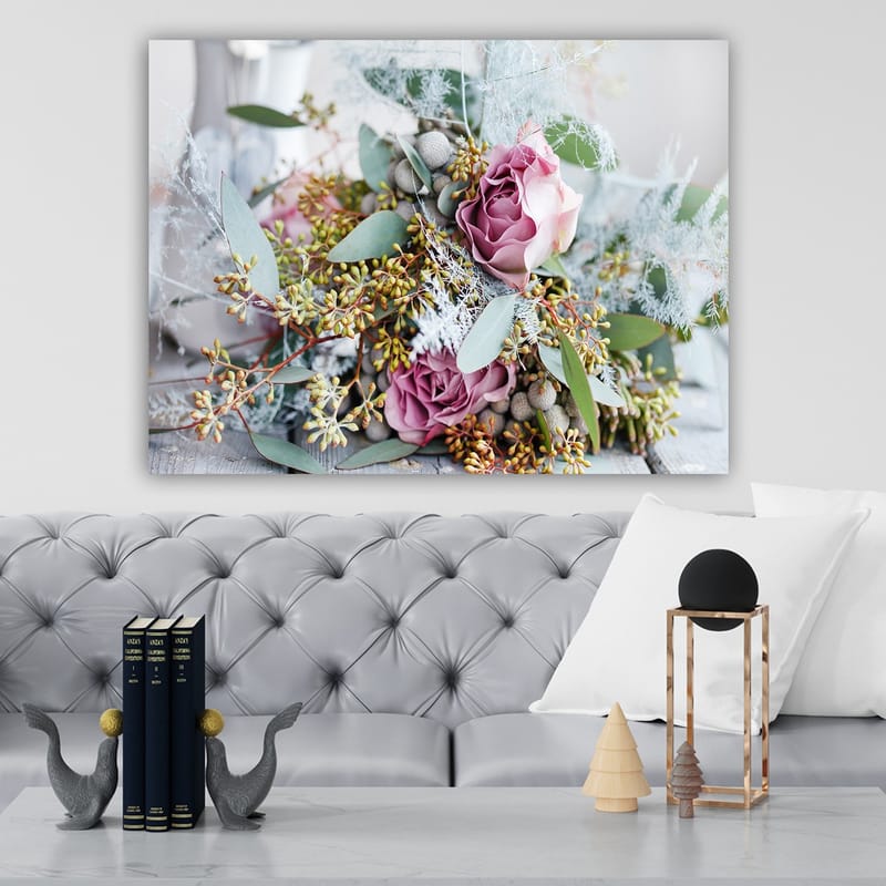 Dekorativ Canvasbilde 70x100 cm - Flerfarget - Interiør - Maleri & posters - Lerretsbilder