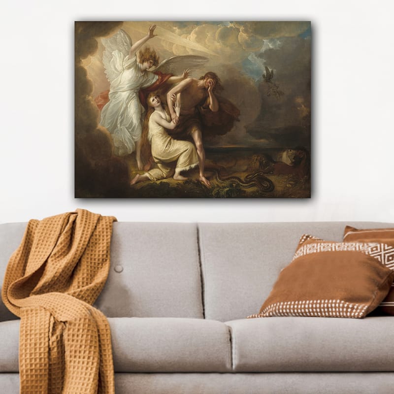 Dekorativ Canvasbilde 70x100 cm - Flerfarget - Interiør - Maleri & posters - Lerretsbilder