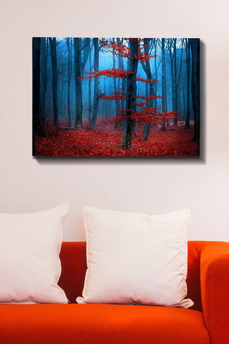 Dekorativ Canvasbilde 70x100 cm - Flerfarget - Interiør - Maleri & posters - Lerretsbilder