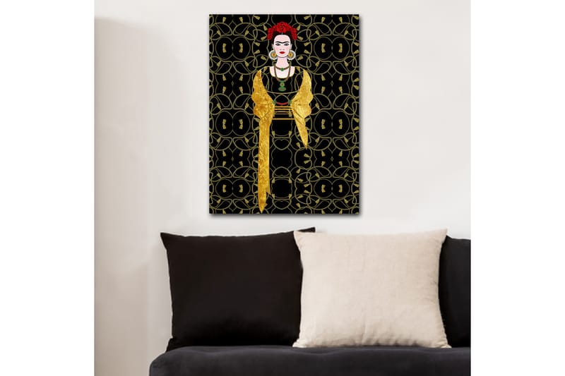 Dekorativ Canvasbilde 70x100 cm - Flerfarget - Interiør - Maleri & posters - Lerretsbilder