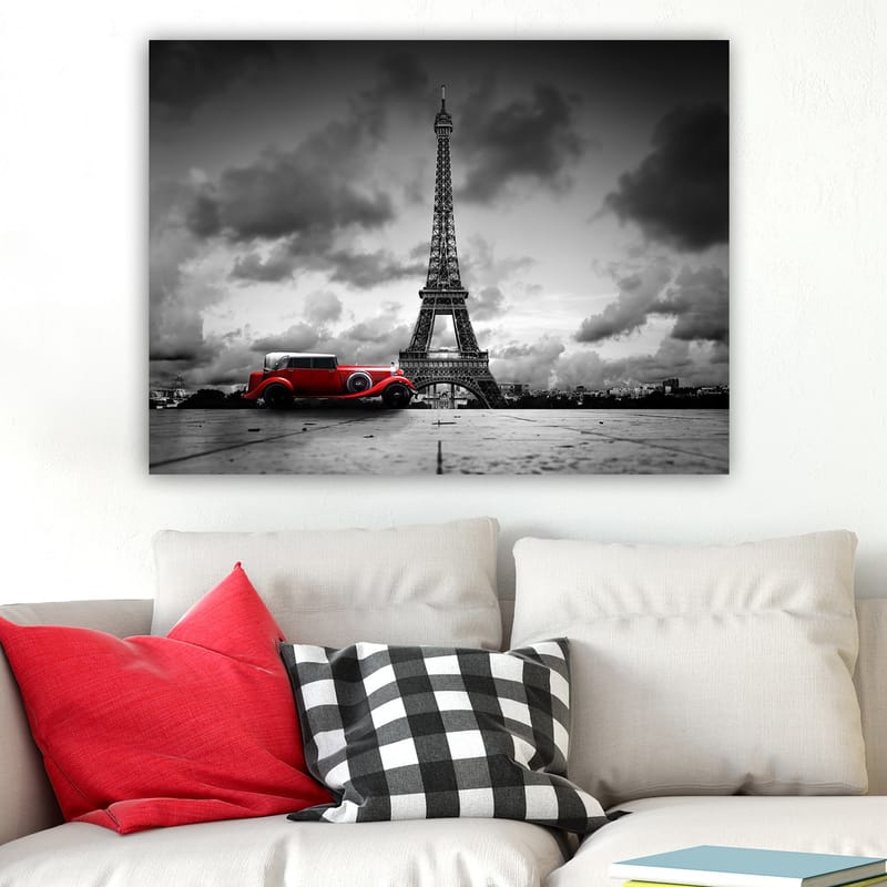 Dekorativ Canvasbilde 70x100 cm - Flerfarget - Interiør - Maleri & posters - Lerretsbilder