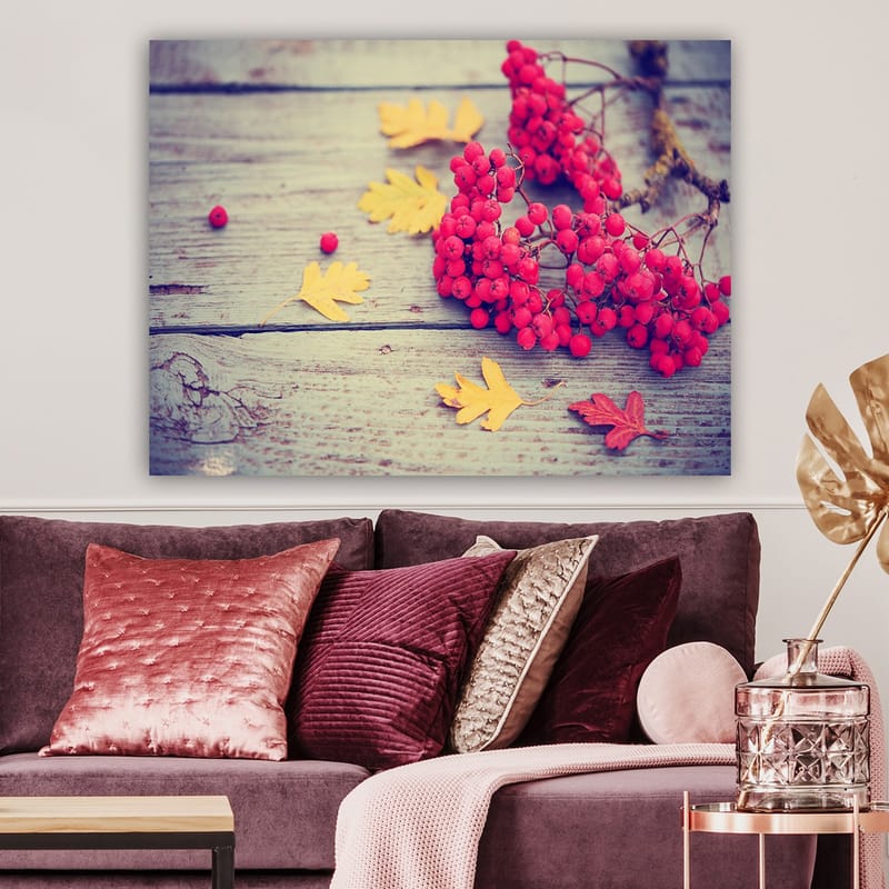 Dekorativ Canvasbilde 70x100 cm - Flerfarget - Interiør - Maleri & posters - Lerretsbilder