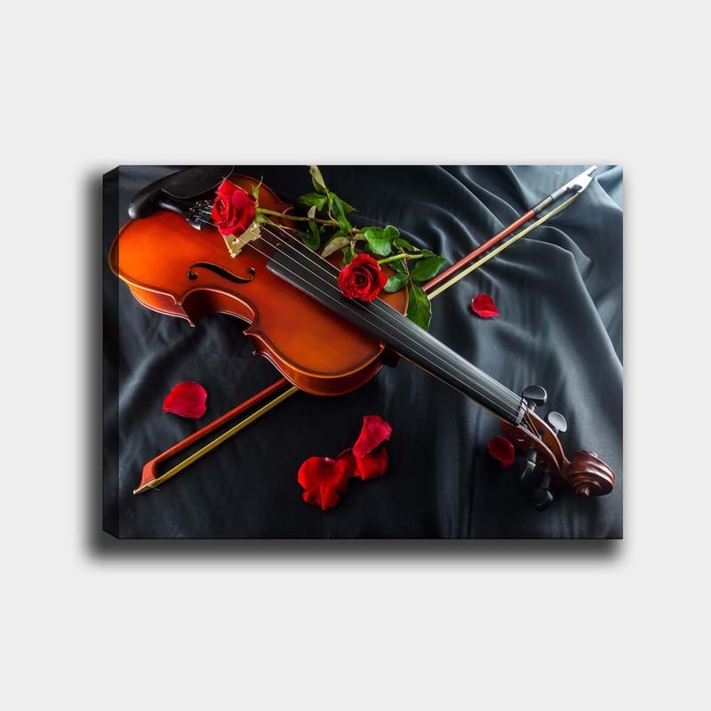 Dekorativ Canvasbilde 70x100 cm - Flerfarget - Interiør - Maleri & posters - Lerretsbilder