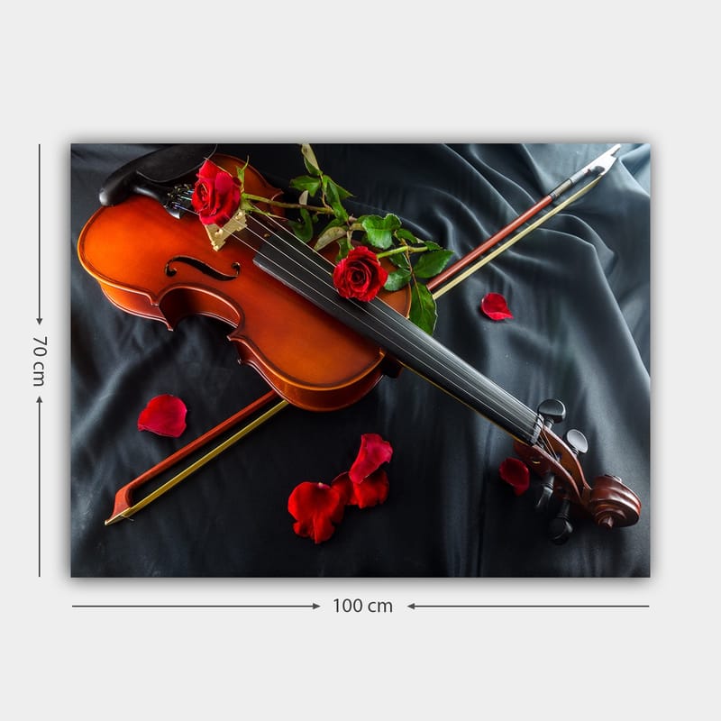 Dekorativ Canvasbilde 70x100 cm - Flerfarget - Interiør - Maleri & posters - Lerretsbilder
