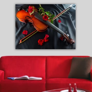 Dekorativ Canvasbilde 70x100 cm - Flerfarget - Interiør - Maleri & posters - Lerretsbilder