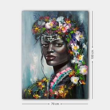 Dekorativ Canvasbilde 70x100 cm - Flerfarget - Interiør - Maleri & posters - Lerretsbilder