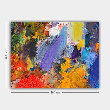 Dekorativ Canvasbilde 70x100 cm - Flerfarget - Interiør - Maleri & posters - Lerretsbilder