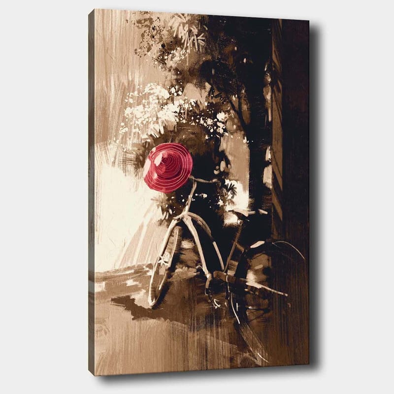 Dekorativ Canvasbilde 70x100 cm - Flerfarget - Interiør - Maleri & posters - Lerretsbilder