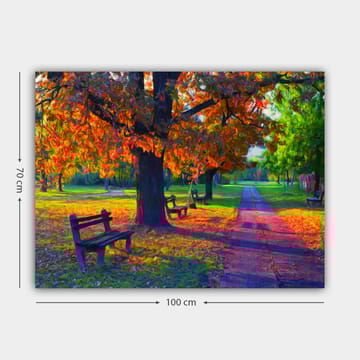 Dekorativ Canvasbilde 70x100 cm - Flerfarget - Interiør - Maleri & posters - Lerretsbilder