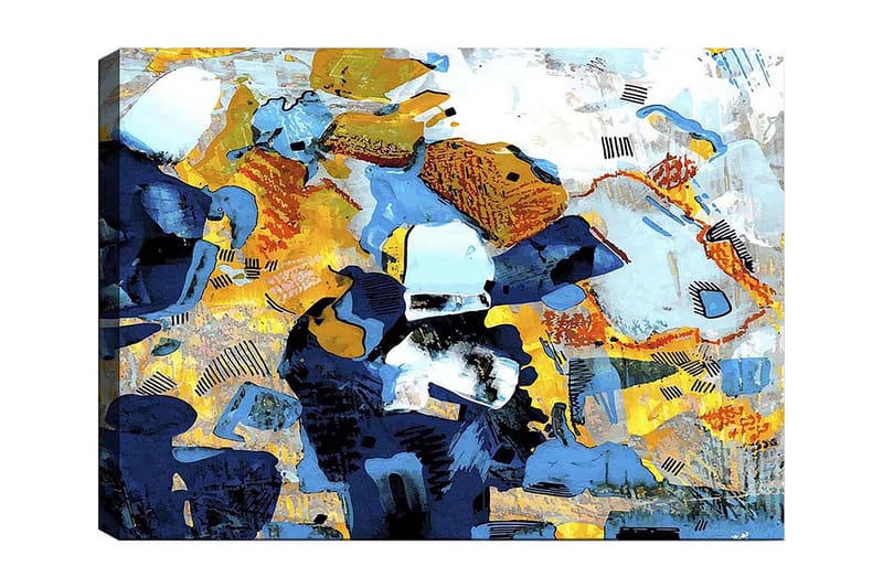 Dekorativ Canvasbilde 70x100 cm - Flerfarget - Interiør - Maleri & posters - Lerretsbilder