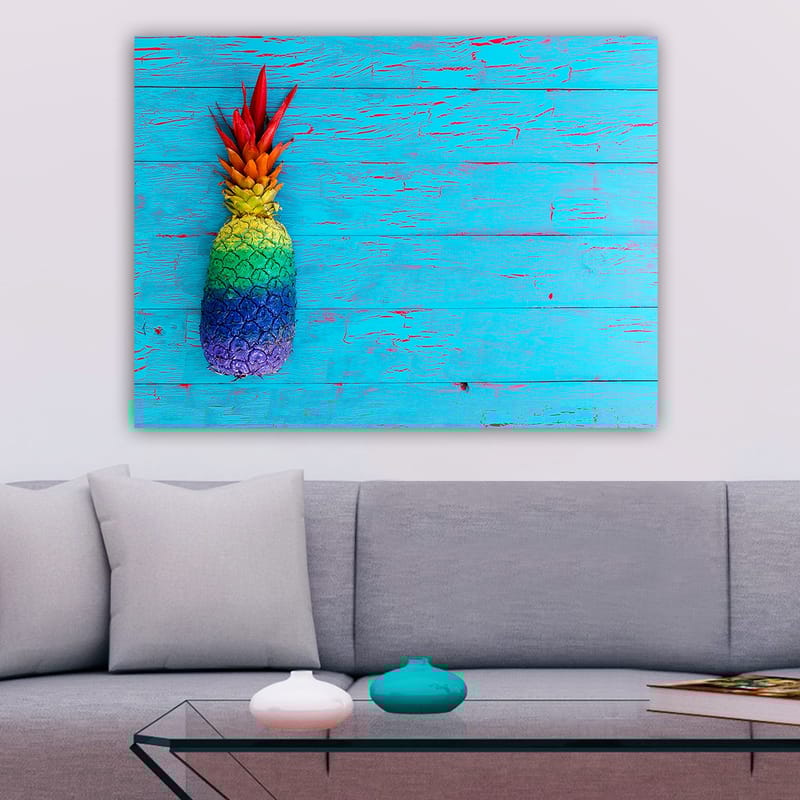 Dekorativ Canvasbilde 70x100 cm - Flerfarget - Interiør - Maleri & posters - Lerretsbilder