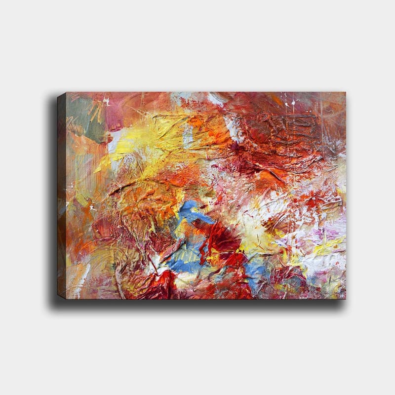 Dekorativ Canvasbilde 70x100 cm - Flerfarget - Interiør - Maleri & posters - Lerretsbilder