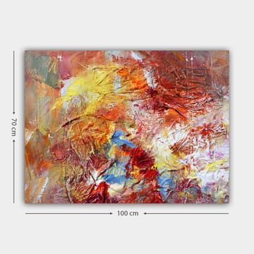 Dekorativ Canvasbilde 70x100 cm - Flerfarget - Interiør - Maleri & posters - Lerretsbilder